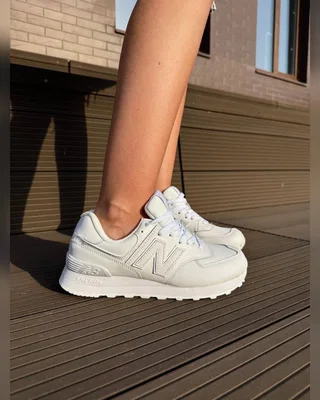 New Balance 574 white — головне фото товару
