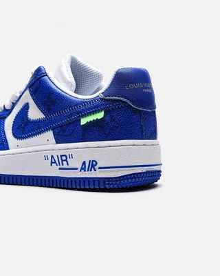 Nike Louis Vuitton X Nike Air Force 1 Low Blue — головне фото товару