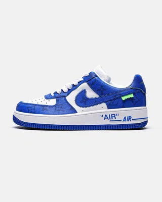 Nike Louis Vuitton X Nike Air Force 1 Low Blue — головне фото товару
