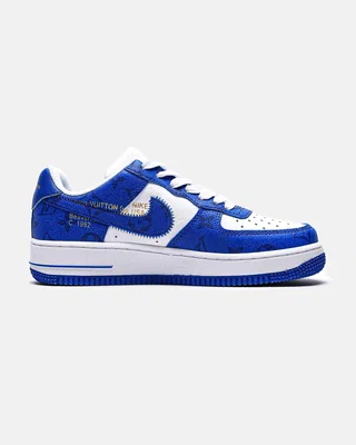 Nike Louis Vuitton X Nike Air Force 1 Low Blue — головне фото товару