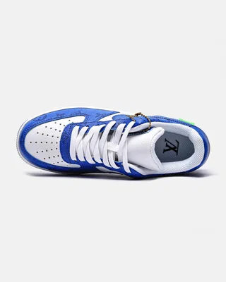 Nike Louis Vuitton X Nike Air Force 1 Low Blue — головне фото товару