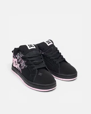 DC Shoes Court Graffik • Black Pink • — головне фото товару