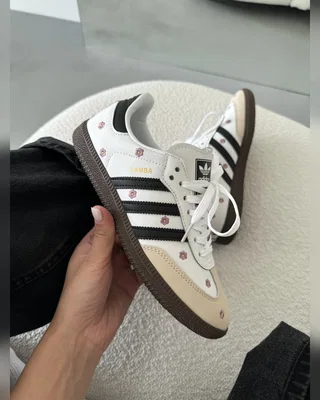 Adidas Samba OG Black White Painted — головне фото товару