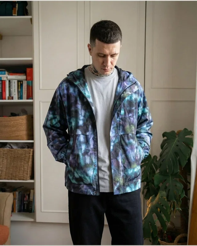 Вітровки Дощовик Tie Dye — головне фото товару