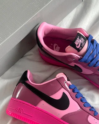 Nike Air Force 1 Low Pink Cooler/Black-Mulberry Rose — головне фото товару