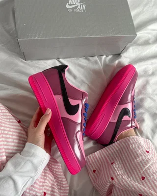 Nike Air Force 1 Low Pink Cooler/Black-Mulberry Rose — головне фото товару