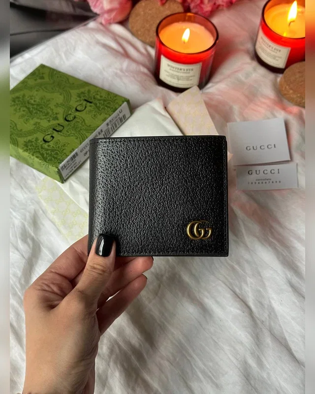 Gucci GG Marmont Coin Wallet Black — головне фото товару