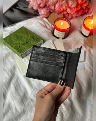 Gucci GG Marmont Coin Wallet Black — головне фото товару