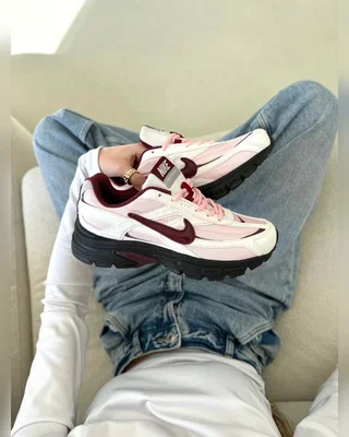 Nike Initiator white black burgundy — головне фото товару