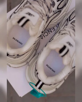 Balenciaga 3xl • White Black • — головне фото товару