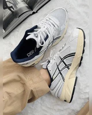 Asics Gel 1130 White Black Beige — головне фото товару