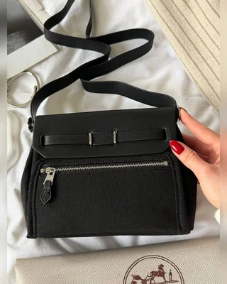 Hermes Hermès Herbag Zip 20 Bag Black 20 х 16 х 7 — головне фото товару