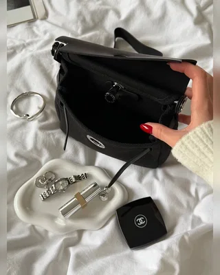 Hermes Hermès Herbag Zip 20 Bag Black 20 х 16 х 7 — головне фото товару