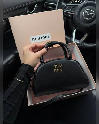 Miu Miu MiuMiu Leather Top Handle Bag Black [Ориг Коробка] 24 х 15 x 11 — головне фото товару