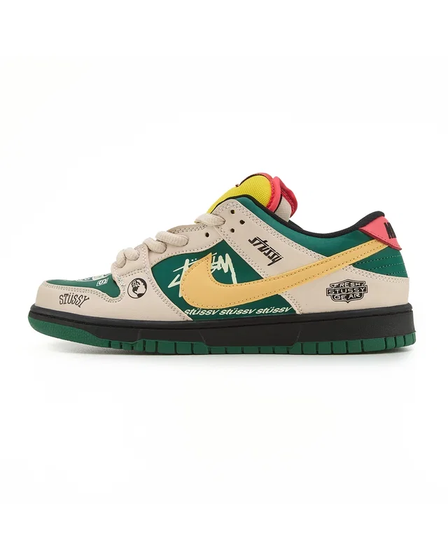 Nike SB Dunk Low x Stussy Racer Custom — головне фото товару