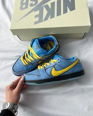 Nike SB Dunk Low Powerpuff Girls- Bubbles — головне фото товару