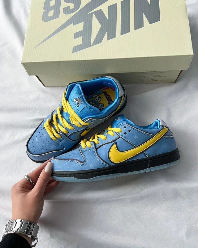 Nike SB Dunk Low Powerpuff Girls- Bubbles — головне фото товару