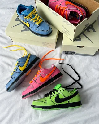 Nike SB Dunk Low Powerpuff Girls- Bubbles — головне фото товару