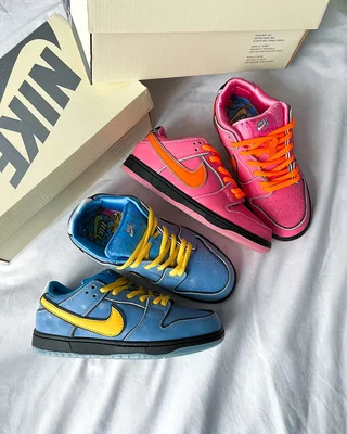 Nike SB Dunk Low Powerpuff Girls- Bubbles — головне фото товару