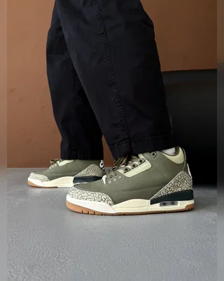 Nike Air Jordan 3 Retro Medium Olive — головне фото товару
