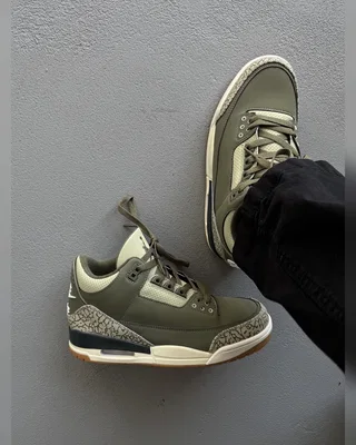 Nike Air Jordan 3 Retro Medium Olive — головне фото товару