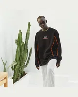 Reebok Світшот Reebok чорний — головне фото товару
