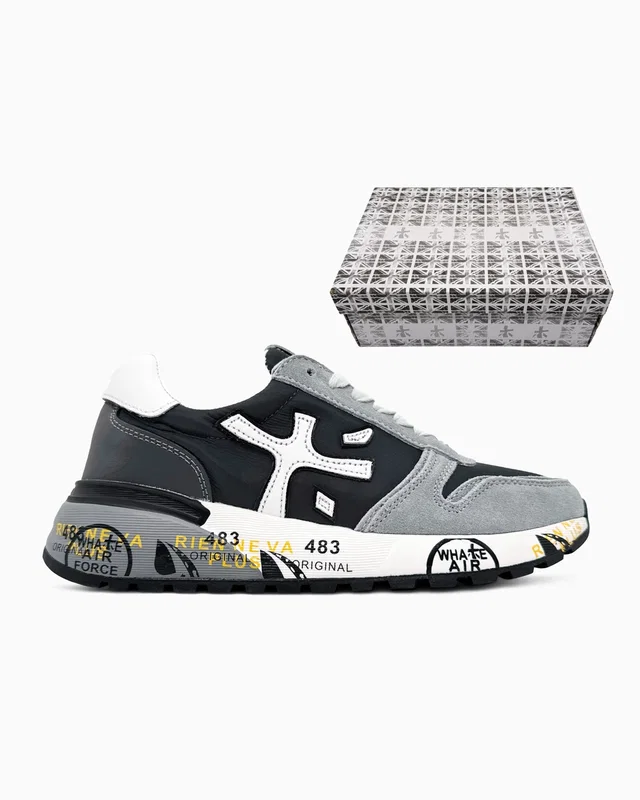 Premiata Mick Grey Black — головне фото товару