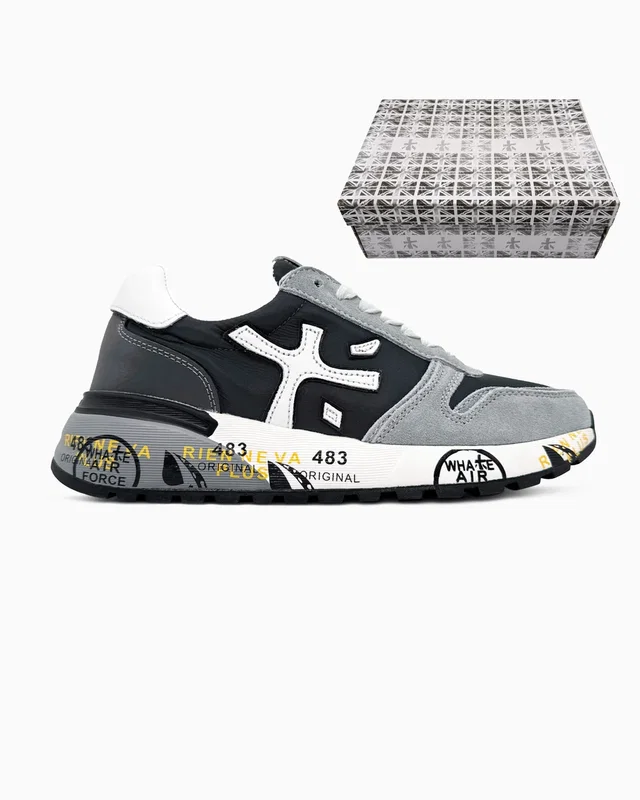 Premiata Mick Grey Black — головне фото товару