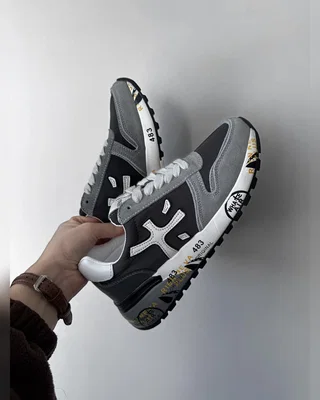 Premiata Mick Grey Black — головне фото товару