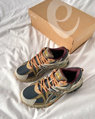 Asics Gel Kahana 8 Beige Blue Gore-Tex — головне фото товару