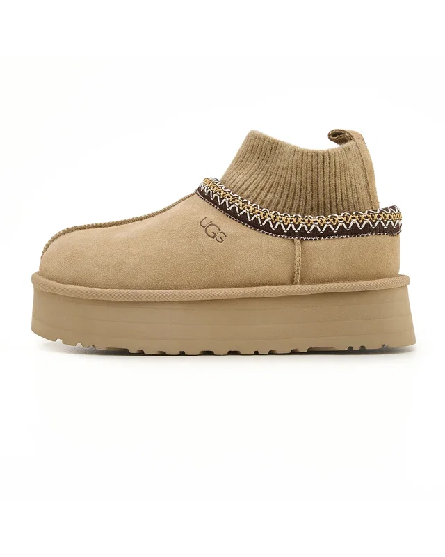 UGG Tasman Platform Sock Beige Brown — головне фото товару
