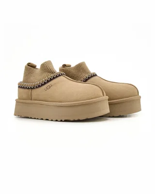 UGG Tasman Platform Sock Beige Brown — головне фото товару