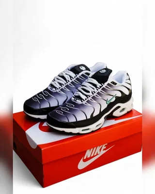 Nike TN • Black White Green • — головне фото товару