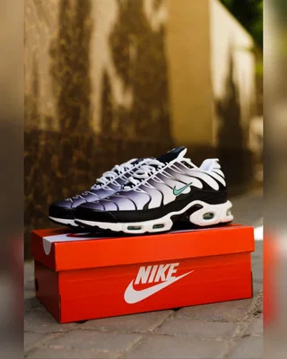 Nike TN • Black White Green • — головне фото товару