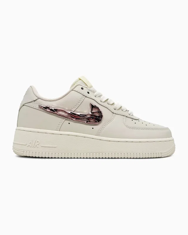 Nike Air Force 1 '07 LX Molten Metal Swoosh Rose Gold — головне фото товару