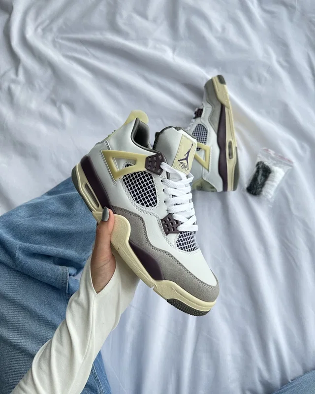 Nike Air Jordan Retro 4 Ma Maniere Beige Brown — головне фото товару