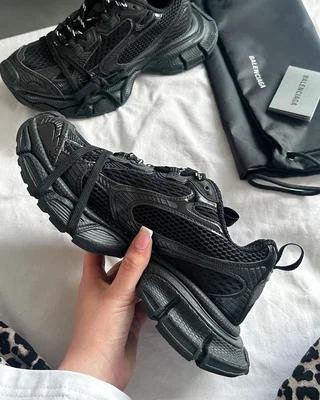 Balenciaga 3XL Sneakers 'Black Mesh and Polyurethane' 734734W3XL11010 — головне фото товару