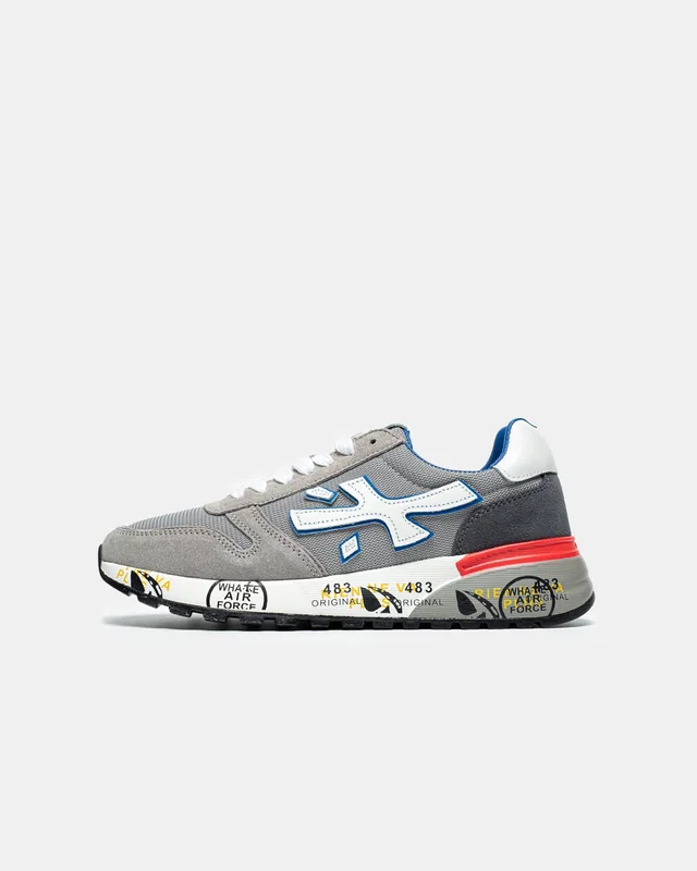 Premiata Mink Grey Blue Red — головне фото товару
