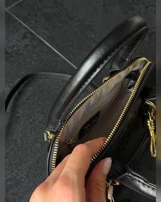Miu Miu Aventure Nappa Mini Top Handle Bag Black [оригінальна коробка] 22 х 14 х 7 — головне фото товару