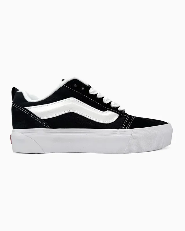 Vans Knu Skool Platform Black White — головне фото товару