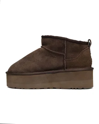 UGG Classic Ultra Mini Platform 'Chocolate' — головне фото товару