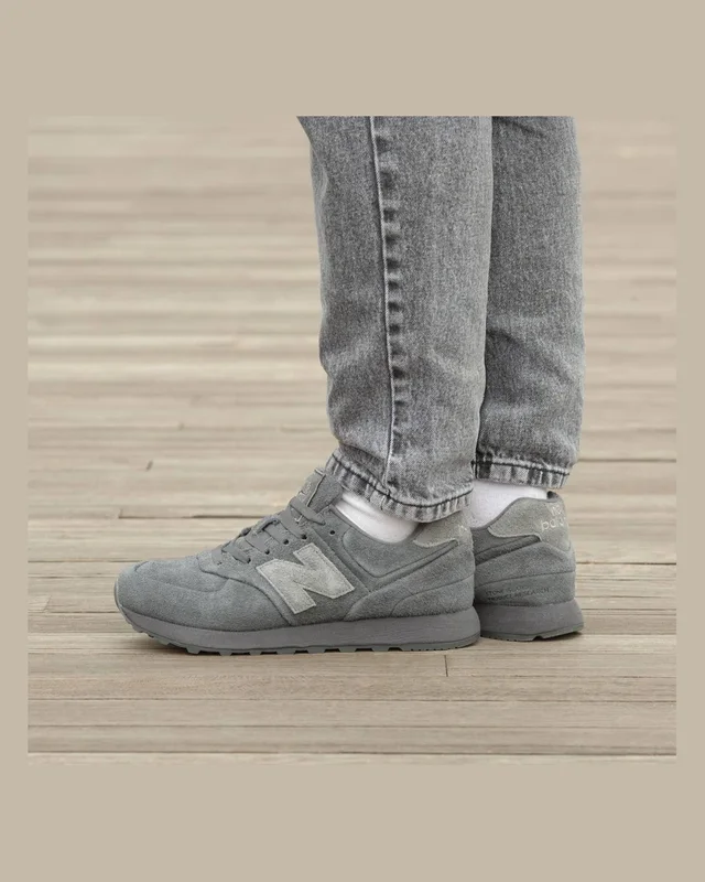 New Balance 574 x Stone Island Ghost Pack Dark Grey — головне фото товару