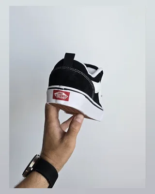 Vans Knu Skool • Black White • — головне фото товару