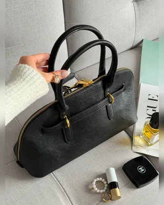 Miu Miu Aventure Nappa Leather Top Handle Bag Black [оригінальна магнітна коробка] 29.5. х 17 х 10.5 — головне фото товару