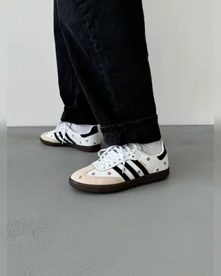 Adidas Samba OG Black White Painted — головне фото товару