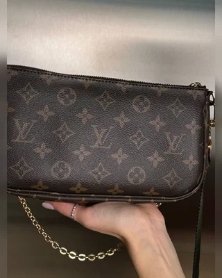 Louis Vuitton Multi Pochette Brown Green (магнітна коробка) 24 x 13 5 x 4 — головне фото товару