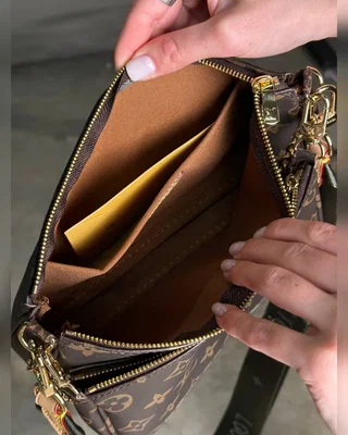 Louis Vuitton Multi Pochette Brown Green (магнітна коробка) 24 x 13 5 x 4 — головне фото товару
