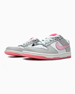 Nike SB Dunk Low Grey White Pink — головне фото товару