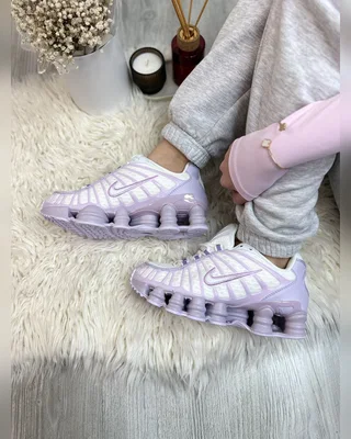 Nike shox white violet — головне фото товару