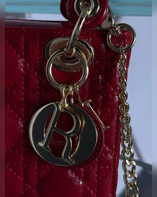 Dior Mini Lady Dior Bag Red [оригінальна бренд коробка] 17 х 15 х 6 — головне фото товару